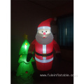 Holiday inflatable Santa & Tree for Christmas decoration